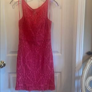 Trina Turk 0 lace sleeveless dress